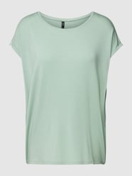 T-Shirt mit Kappärmeln Modell 'AVA PLAIN' von Vero Moda Grün - 16