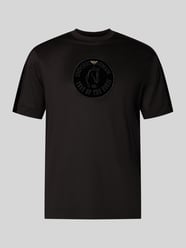 T-Shirt mit Label-Detail von Emporio Armani - 1