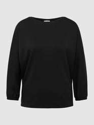 Sweatshirt mit Rundhalsausschnitt  von Christian Berg Woman Schwarz - 37