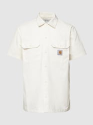 Freizeithemd mit Label-Patch von Carhartt Work In Progress Weiß - 31