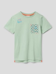 T-Shirt mit Motiv-Prints von s.Oliver RED LABEL Grün - 31