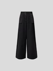 Baggy Fit Jeans mit Inside-Out-Nähten von VETEMENTS Schwarz - 12