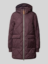 Steppjacke mit Zweiwege-Reißverschluss von camel active Lila - 38