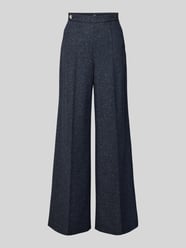 Wide Leg Stoffhose mit Bügelfalten Modell 'Tupita' von BOSS Blau - 14