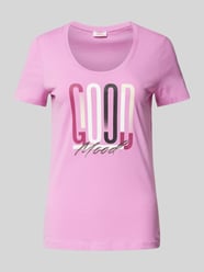 T-Shirt mit Statement-Print von s.Oliver RED LABEL Rosa - 24