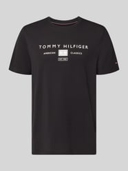 t-shirt o kroju regular fit z czystej bawełny od Tommy Hilfiger - 7