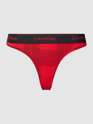 String mit Karomuster Modell 'Thong' von Calvin Klein Underwear - 30