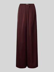 Stoffen broek met elastische band van Drykorn Bordeaux - 24