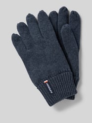 Handschuhe mit Label-Detail Modell 'VINTAGE' von Superdry Blau - 5