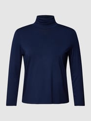 PLUS SIZE Longsleve mit Rollkragen Modell 'ALANA' von Lauren Ralph Lauren Curve Blau - 7