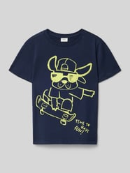 T-shirt o kroju regular fit z czystej bawełny od s.Oliver RED LABEL - 12