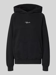 Hoodie met labelstitching van Pegador - 23