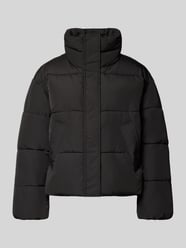Regular Fit Steppjacke mit verdecktem Reißverschluss Modell 'Lezira' von mbyM - 4
