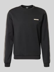 Bluza z detale z logo i okrągły dekolt od EA7 Emporio Armani - 28