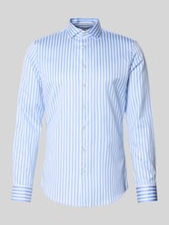 Slim fit zakelijk overhemd van katoen met haaikraag van Jake*s - 36