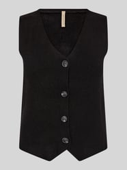 Regular fit bodywarmer van viscosemix model 'KANITA' van Soyaconcept - 14