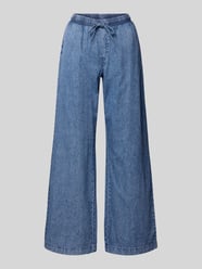 Jeansy o kroju wide fit z elastycznym pasem Model 'Enza' od NOISY MAY® - 18