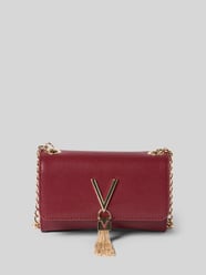 Clutch in leerlook met logo-applicatie, model 'Divina' van VALENTINO BAGS Bordeaux - 16
