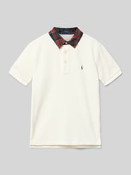 Regular fit poloshirt met logostitching van Polo Ralph Lauren Teens - 48