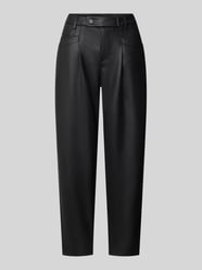 Regular Fit Lederhose in veganer Lederoptik von Buena Vista - 21