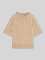 Regular Fit Pullover mit Baumwoll-Anteil von Tom Tailor Beige - 26