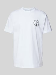 T-shirt z nadrukiem z logo model ‘PRODUCT OF BERLIN’ od Vertere - 15