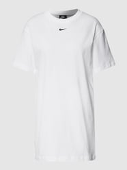 Kurzärmeliges Sweatkleid mit Logo-Stitching von Nike Weiß - 31