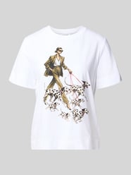 Regular Fit T-Shirt aus reiner Baumwolle von Rich & Royal - 3