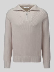 Regular Fit Pullover aus reiner Baumwolle mit Troyer-Kragen von Selected - 30