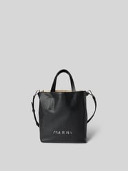 Tote Bag mit Label-Print von Marni Schwarz - 13