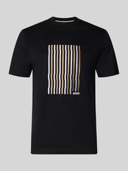 t-shirt o kroju regular fit z czystej bawełny model 'C-THOMPSON 41' od BOSS - 44