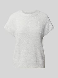 sweter z dzianiny o kroju regular fit z mieszanki wiskozy model 'ANILES' od ICHI - 48