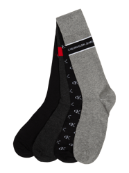 Socken mit Stretch-Anteil im 4er-Pack von CK Calvin Klein - 7