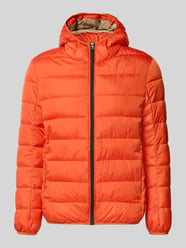 Steppjacke mit Kapuze und Reißverschluss von MCNEAL Orange - 2