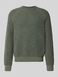 sweter w kroju regular fit z mieszanki wełny model 'Kepler' od BOSS Orange - 16