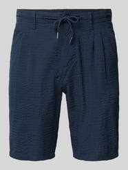 Regular Fit Shorts mit Strukturmuster Modell 'LEO LIFE' von ONLY & SONS - 37