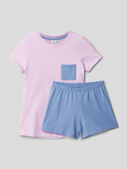 Pyjama mit Allover-Muster von SANETTA Rosa - 2