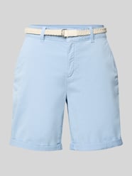 Regular Fit Chinoshorts mit geflochtenem Gürtel von s.Oliver RED LABEL - 2