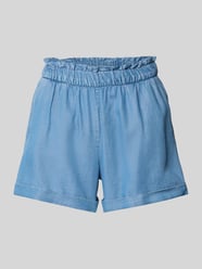 Loose Fit Shorts aus Lyocell in Denim-Optik Modell 'HARPER' von Vero Moda - 2