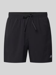 Shorts mit elastischem Bund und Logo von New Balance - 5