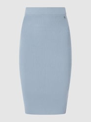 Strickrock aus Viskosemischung Modell 'Claire' von Guess Blau / Türkis - 14