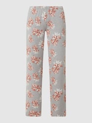 Loungebroek met logo-applicatie  van Skiny Grijs - 10