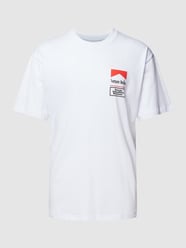 T-shirt z nadrukiem z logo model ‘CIG’ od Vertere Biały - 8