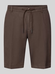 Regular Fit Bermudas mit Eingrifftaschen von bugatti - 4