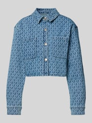 Jeansjack met borstzakken, model 'Olle' van Colourful Rebel - 12