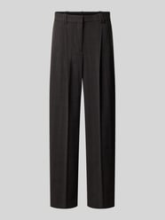 Wide Fit Stoffhose aus elastischem Viskose-Mix Modell 'VITORIA' von MANGO - 45