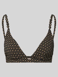 Góra od bikini z detal z logo model 'PEARL' od BOSS - 10