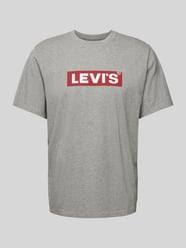 T-shirt met logoprint van Levi's® Grijs / zwart - 21