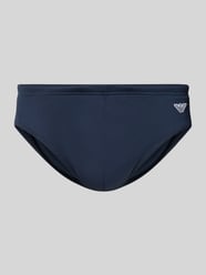 Badehose mit Logo-Patch von Emporio Armani - 16