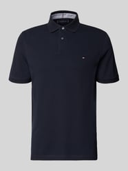 Regular Fit Poloshirt mit Logo-Stitching von Tommy Hilfiger - 39